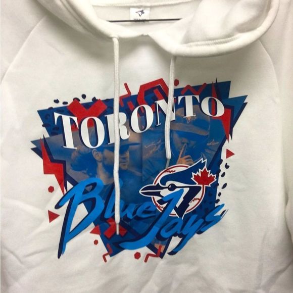 Toronto Blue Jays Short Sleeve Graphic Hoody size XL - Picture 4 of 5